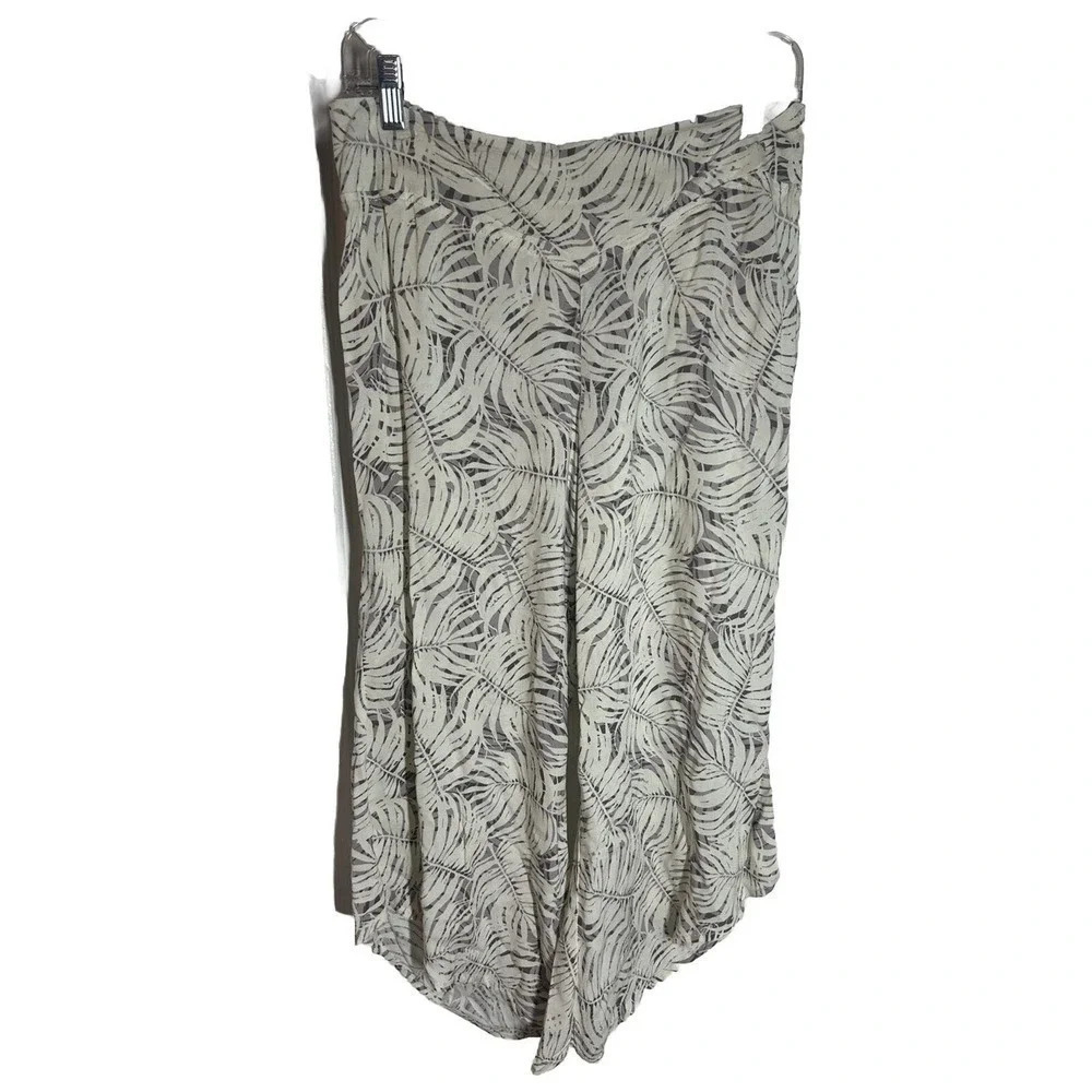 Rewash Women’s Crop Wide Leg Pants Size L